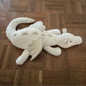 Jellycat Snow Dragon Huge size 26 inch